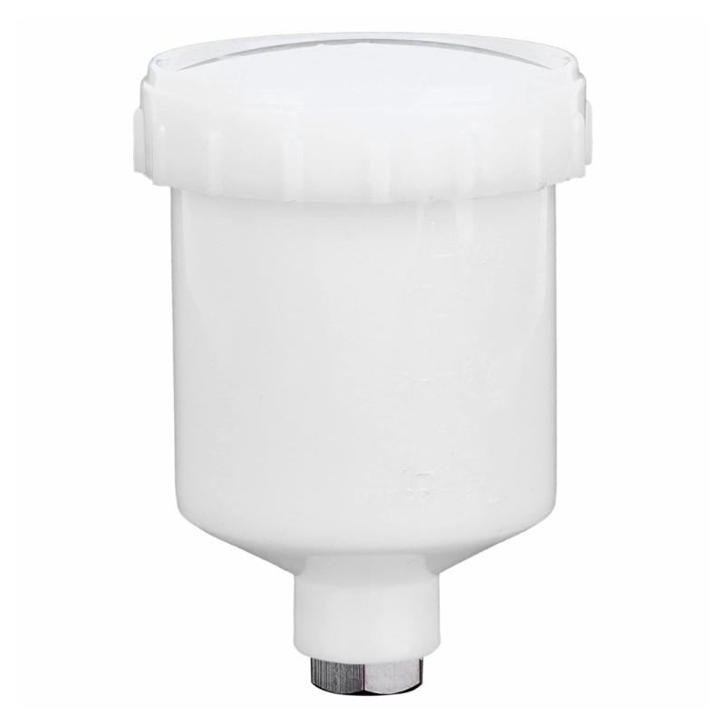 125 мл 250 мл Пластиковый распылитель Бачок для краски Распылительная чашка Подача воздуха Резьбовой соединитель Для аксессуаров для распылительного инструмента