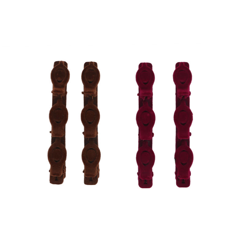 2PCS/3PCS/4PCS Women Elegant Flocking Braided Hair Clip Trendy Forehead Bangs Clip Side Clip Short Hair Duckbill Clip Headdress