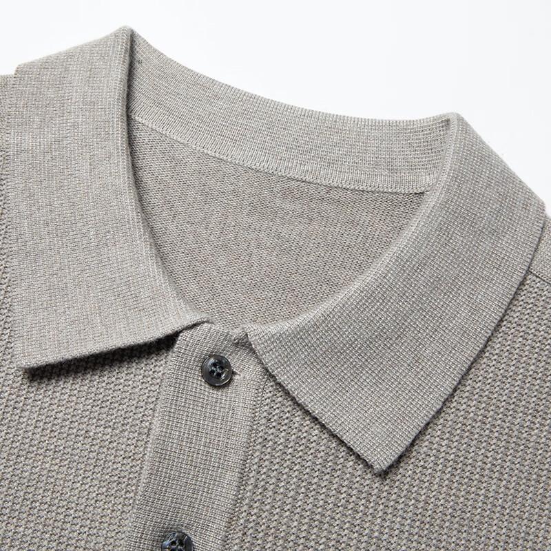 Мужской повседневный трикотажный свитер поло Yiliteng