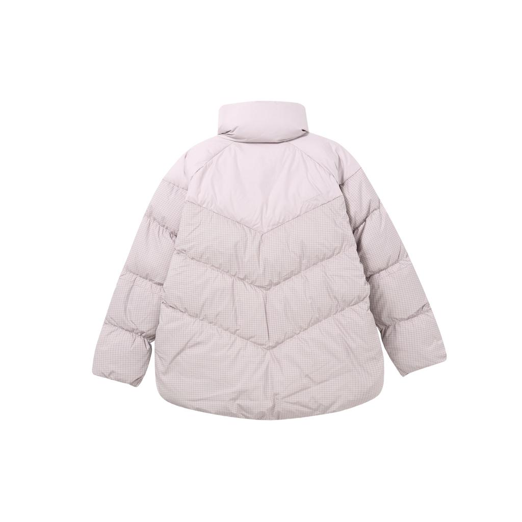 Nike Therma-Fit Повседневный короткий пуховик с воротником-стойкой Женские куртки Фиолетовый FD8212-019