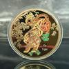 Colorful Zodiac Commemorative Coins Set: Dragon, Snake, Horse Year Medals - Perfect for Insurance Promotions or Gifts