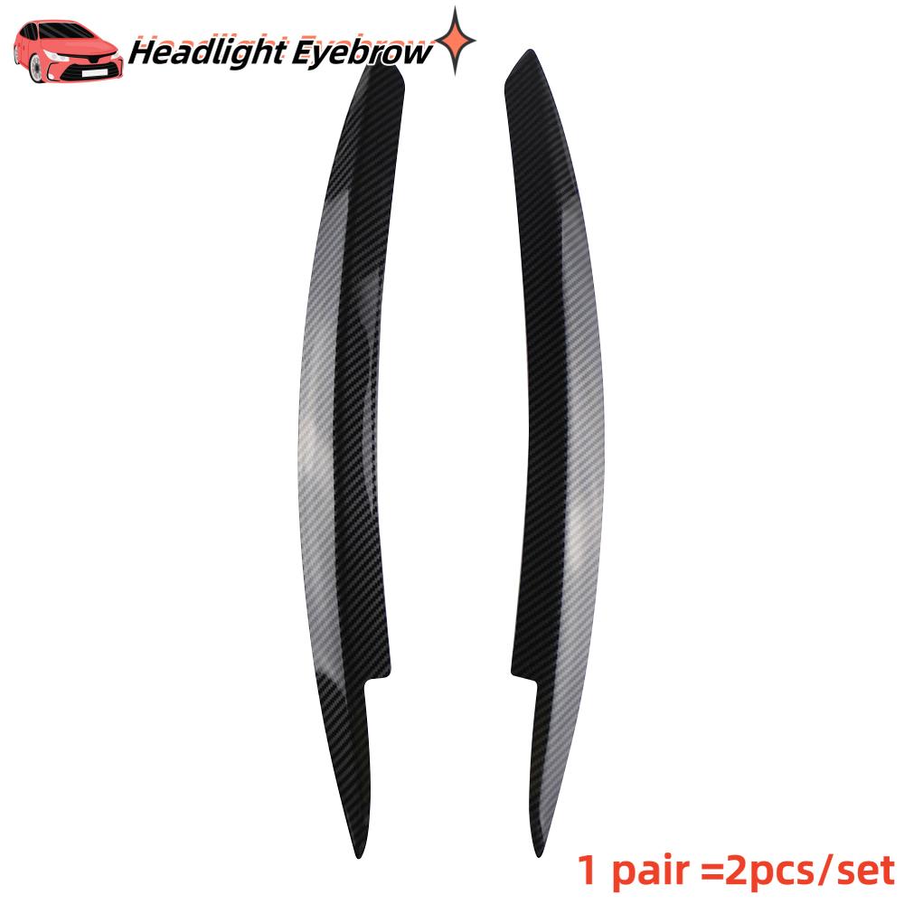 ABS Headlight Eyebrow for Volkswagen VW Golf 6 VI MK6 GTI GTR GTD 2008 - 2013 Car Head Light Eyelids Cover Trim Stickers