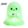 Durable Pla Figurine Halloween Ghost Figurine, 3D Printed Cute Rock Statue, Whimsical Desk Decor Funny Coffee Table Centerpieces Shelf Mantel