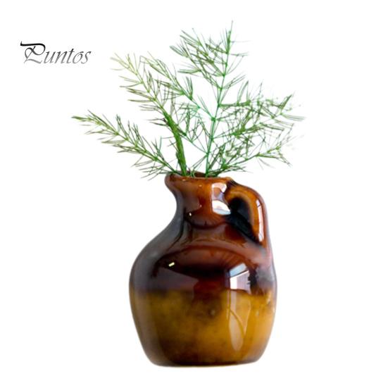 1/5/7 шт 3D ваза керамическая магнит на холодильник китайский стиль мини ваза для цветов магнит на холодильник домашний офис кухня украшение на холодильник