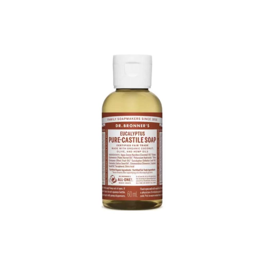 [Dr.Bronner's] Чистое кастильское мыло 60 мл 12 ароматов