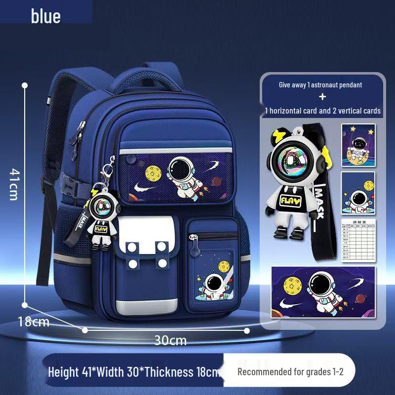 International Backpack: Lightweight Schoolbag for Boys, Grades 1-6