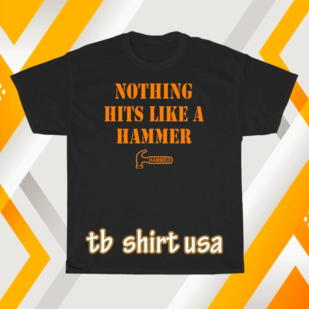Новая футболка унисекс с логотипом Hammer Bowling, смешная, размеры от S до 5XL