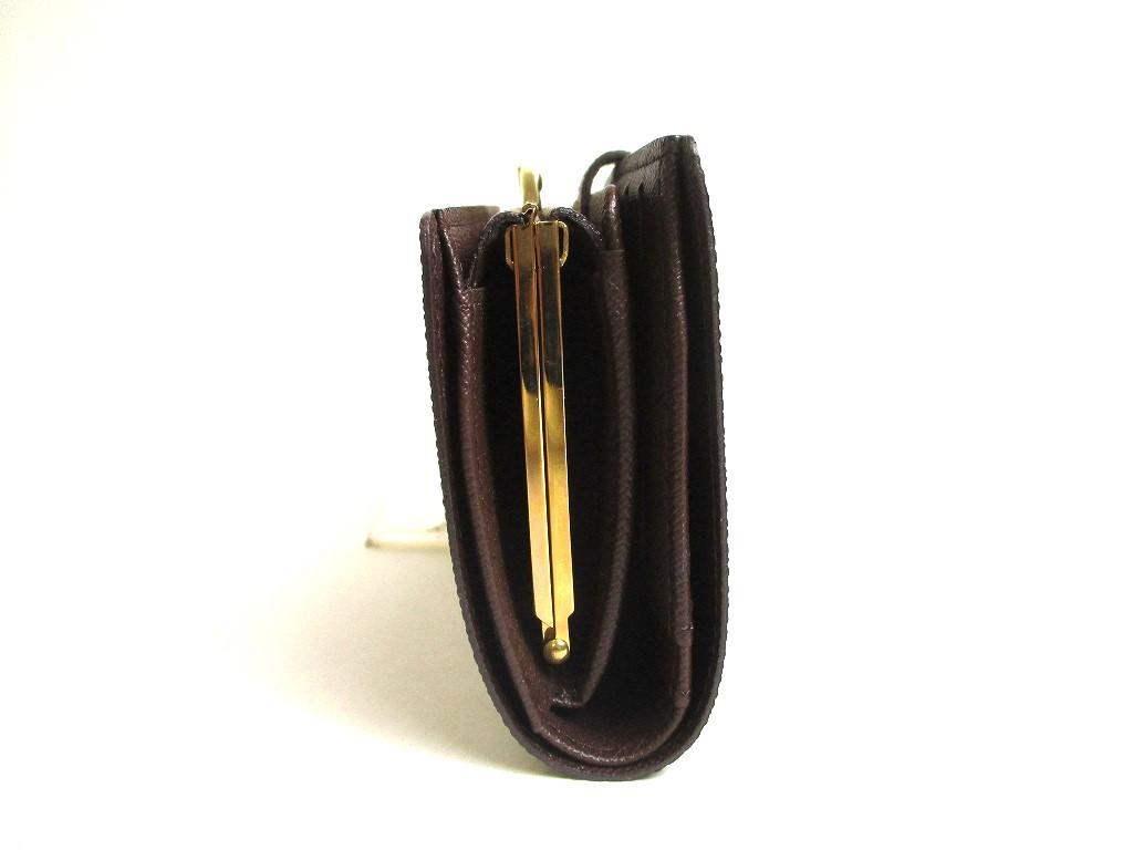 Authentic LOUIS VUITTON Damier Brown Leather Bifold Wallet Viennois #a460 Seller refurbished