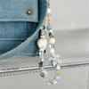 Hanging Cord Beaded Phone Chain Phone Charms Mobile Lanyard Trendy Pendant Phone Strap  Women Girls