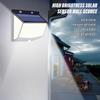 High Brightness Solar Sensor Wall Light with Intelligent Light Control, Three Lighting Modes, 468pcs High Brightness Light Beads