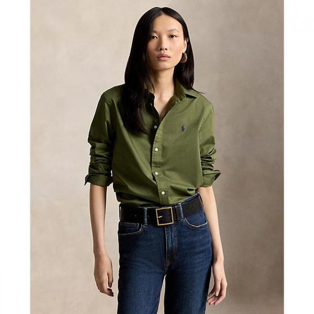 Polo Ralph Lauren Women Classic Fit Cotton Twill Shirt Wmposhtndo21222300