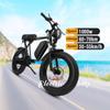 1000W, 48V, 17Ah, Urban Mountain Electric Bicycle, Maximum Speed 55km/h, Ebike for Men and Women