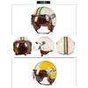 Ретро Открытый 3/4 Мотоциклетный Мотоцикл Шлемы Винтажный Чоппер Capacete De Moto Bike Cascos Скутер Для Мужчин Женщин DOT