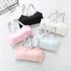 Children's Tube Top Underwear Anti-glare Wrap Chest Vest Without Steel Ring with Chest Pad Bottoming Camisole