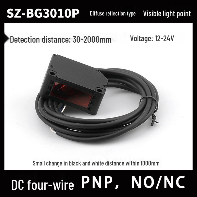 BG3010N Adjustable 4m Infrared Laser Sensor with Long-Distance Background Suppression