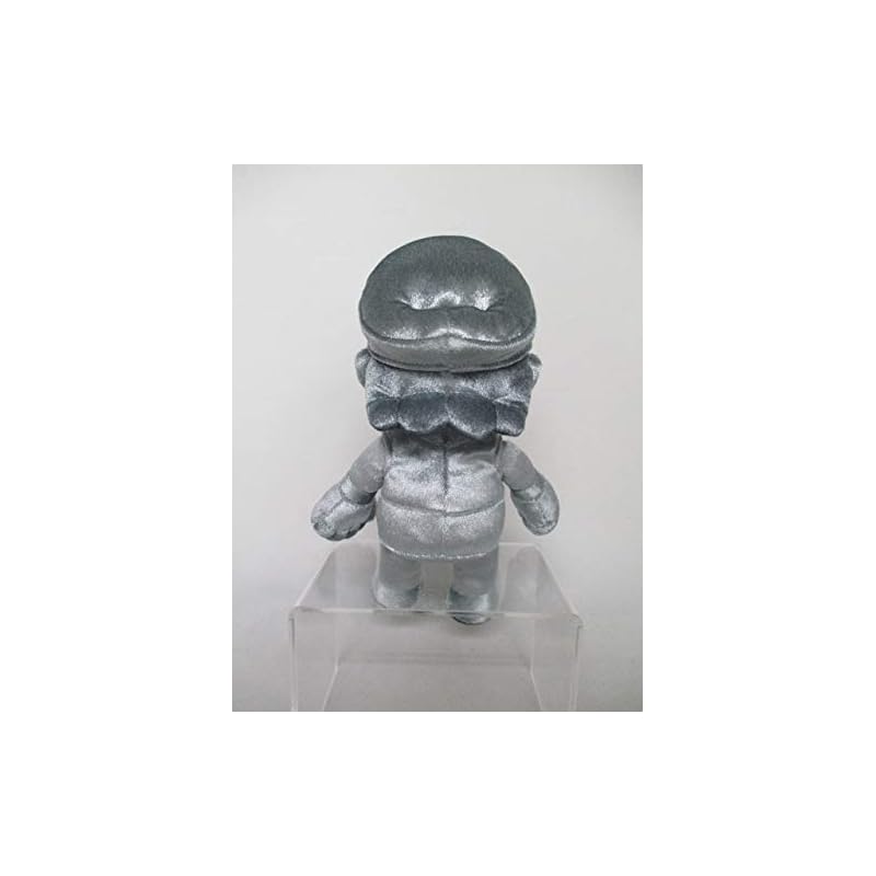 Sanei Boeki Super Mario ALL STAR COLLECTION Металлический Марио (S) Мягкая игрушка W11 x D11 x H24см AC58