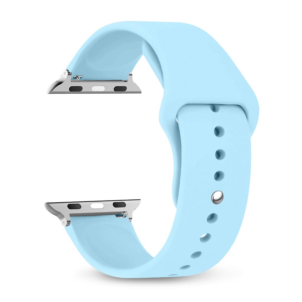 Для Apple Watch ultra 2 ремешок 49мм 46мм 44мм 40мм 45мм 41мм 42мм Силиконовый браслет correa iWatch series se 9 8 7 6 3 10 11 ремешки