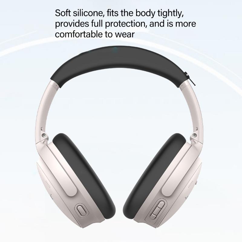 Силиконовый чехол для наушников QC35/QC45 Защитный кейс Подушка для наушников Замена накладки на оголовье