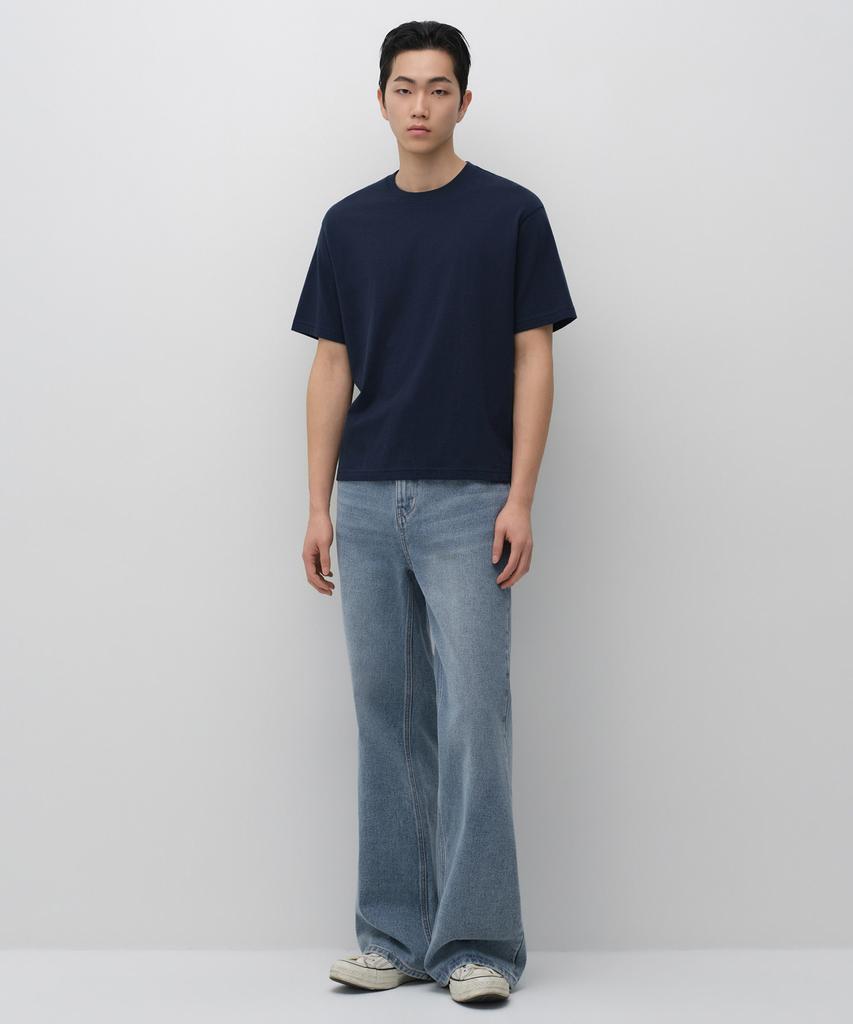 MUSINSA STANDARD Regular Crop T-Shirt (8 Colors) (Type A)