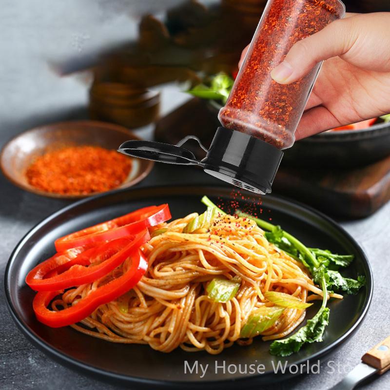 5/10/15/20шт банок для специй солонка и перечница банка для приправ органайзер для специй пластиковый приправа для барбекю кухонный гаджет инструмент