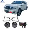 1 Set Fog Lights Headlight For Nissan Patrol 2014 2015 2016 2017 2018 2019 Fog Lights Car Fog Lamp Kit With Harness Bulb Switch