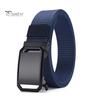 Мужской ремень с автоматической пряжкой, регулируемая длина, удобный холщовый пояс для тренировок на открытом воздухе, аксессуары для экипировки