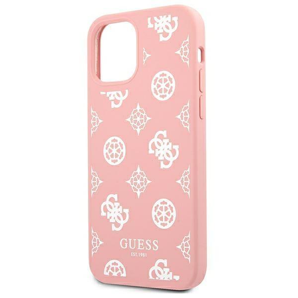 Guess Guhcp12Llspewpi Iphone 12 Pro Max6,7 Różowy/Pink Hard Case Peony Collection