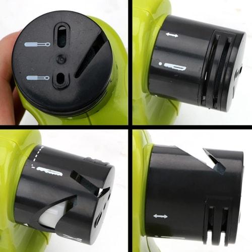 Высокоскоростной ??Электрическая точилка для ножей с модным дизайном, профессиональная заточка лезвий, встроенная направляющая, точильный камень Adamas и многофункциональный де