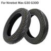 New 60/70-6.5 Non-Pneumatic Tire Tubeless Tyre Wheel For Ninebot Max G30 G30D 10 Inch Vacuum Tire Electric Scooter with Nozzle