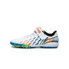 Li Ning Childrens Printed Color Block Soccer Shoes Kids Soccer Shoes Standard-White YKGU018-1