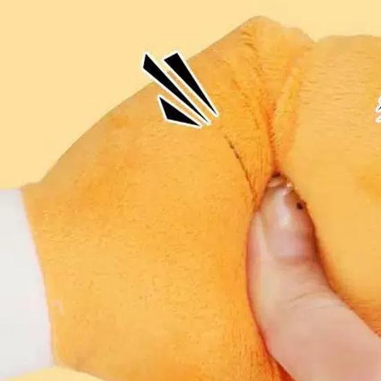 Игрушка для собак в форме куриных ножек со звуком Пищащая игрушка Мягкий плюш Устойчивая к укусам Собачья жевательная игрушка Интерактивные игрушки