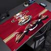 San Francisco 49ers LOGO Mouse Pad - Non-Slip Rubber Base, Smooth Surface for Work,Gaming,Office,And Home Use, Desk Mouse Pad