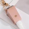 30Ml Empty Alcohol Spray Bottle Spray Type Sub-Bottling Hand Sanitizer Bottle Keychain Holder Portable Toner Tassel Leather Case