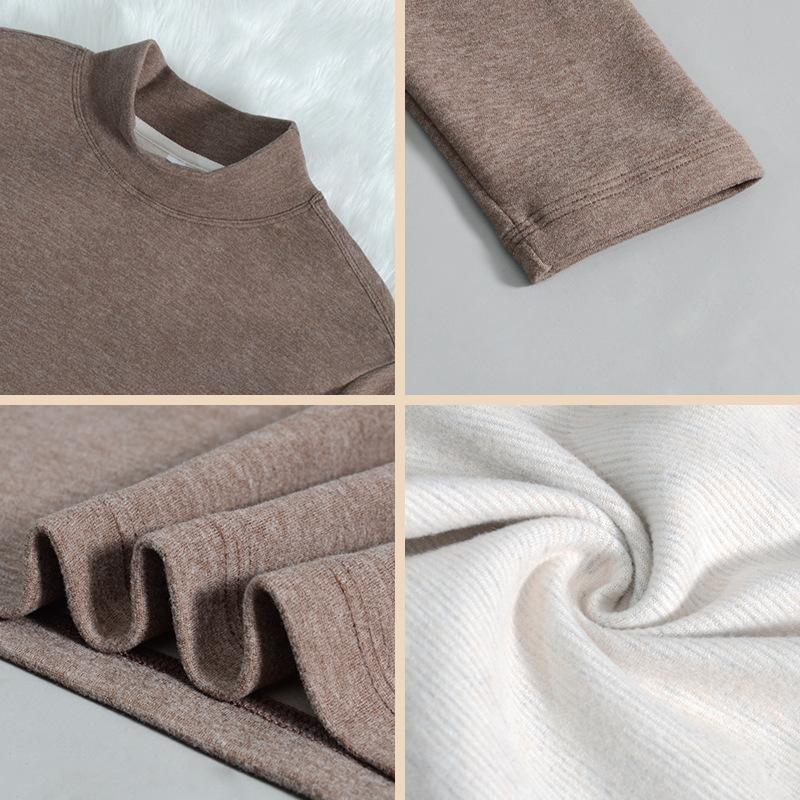 Мужская и женская зимняя осенняя шерстяная водолазка из натурального шелка, свитер, термобелье, майки, блузки, топы, футболки для мужчин, корейская одежда