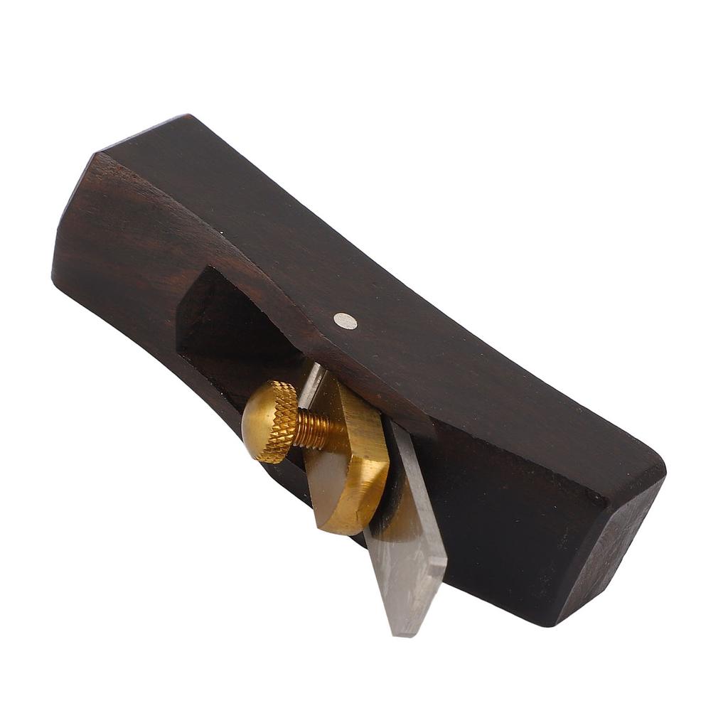 Mini Wood Planer Hand Tool Trimming Plane Ebony Woodcraft Gadget for Woodworking Planing Chamfering