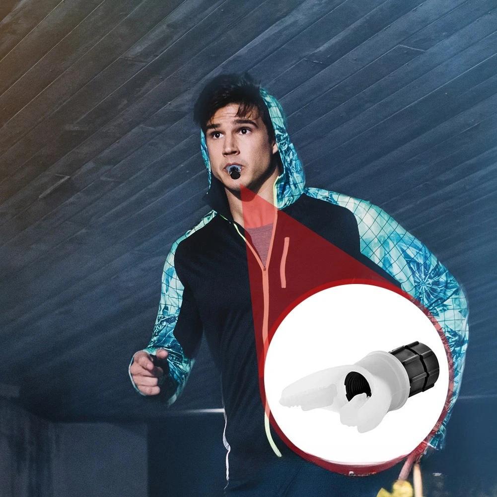 Портативный тренажер для дыхания, емкость легких, оборудование для респираторных упражнений на большой высоте, силиконовый загубник, инструмент для фитнеса на открытом воздухе