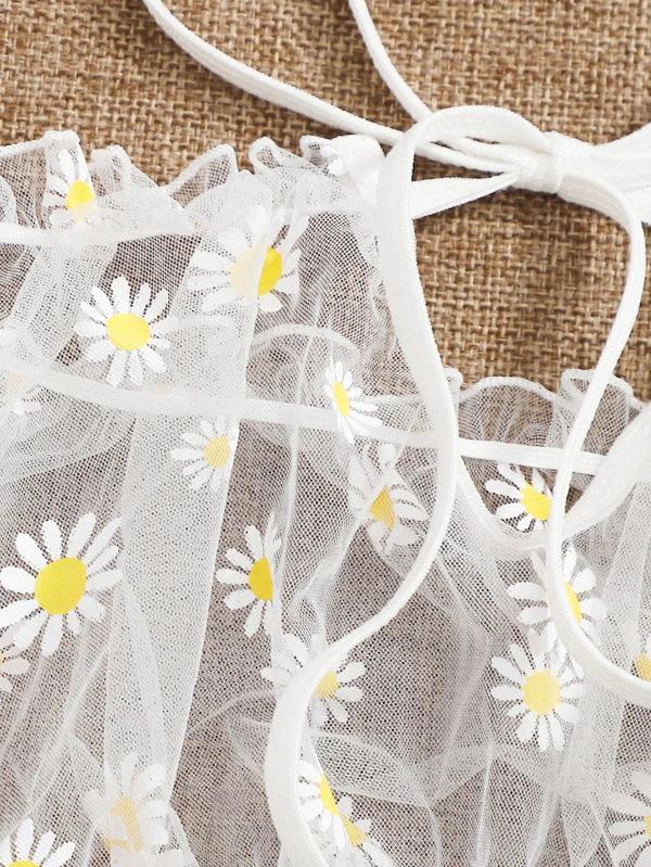 Европейский и американский сексуальный сет прозрачного нижнего белья из сетки - 3 предмета