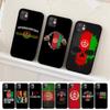 Чехол для телефона с флагом Афганистана для iPhone 13 8 7 6S Plus X 5S SE 2020 XR 11 12 mini pro XS MAX