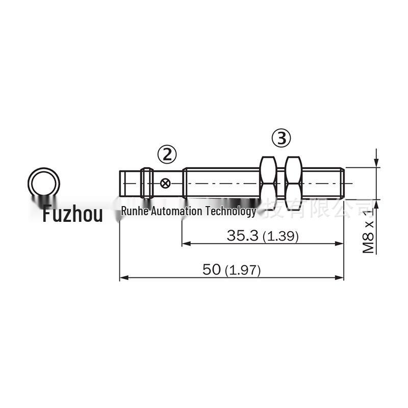 Индуктивный датчик приближения IM08-02BPS-ZT1 от SICK, Модель 7900005, Новый товар