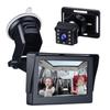 Baby Car Mirror 1080P 4.3 Inch Baby Car Camera Night Vision Safety Car Seat Mirror Cameras