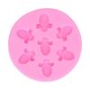 Moule À Gâteau - FDIT - Fditrmgbhp752z221-11 - Silicone De Qualité Alimentaire - Rose - 1 Cm