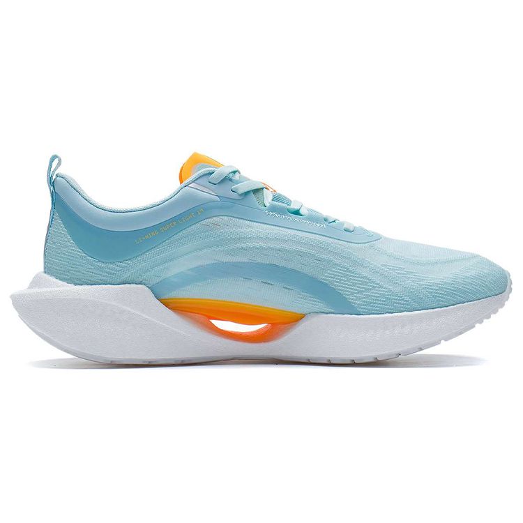 Li-Ning Суперлегкие 19 амортизирующие нескользящие износостойкие низкие кроссовки для бега мужские кроссовки Lake-Blue ARBS001-12