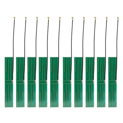 Комплект 10 шт. NZ‑4G‑PCB‑010 2G 3G WiFi PCB антенна, устойчивая к окислению, полнодиапазонная PCB антенна для модуля NB‑IOT