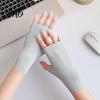 Lightweight UV Gloves Protection Gloves, Ultra Thin Fingerless Sun Ice Silk Cooling Summer for Women Driving Commuting UPF50
