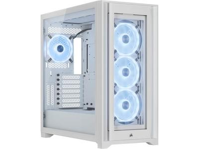 Корпус для ПК Mid-Tower CORSAIR iCUE 5000X RGB QL Edition Белый Истинно Белый CC-9011233-WW