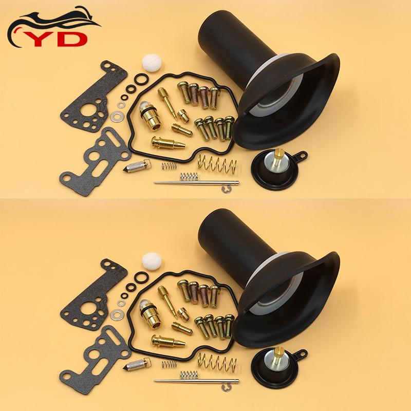 Для Yamaha Virago XV535 1990-2001 XV 535 Мотоцикл Карбюратор Ремонтный комплект поплавок Поршень-игла Диафрагма Прокладка