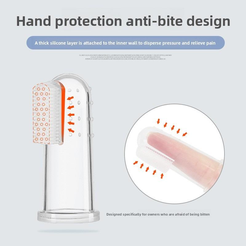 Cat-specific Dog Brushing Magic Tool, Finger Cots, Toothbrush and Toothpaste Set, Teddy Pet Small Dog Cleaning Supplies