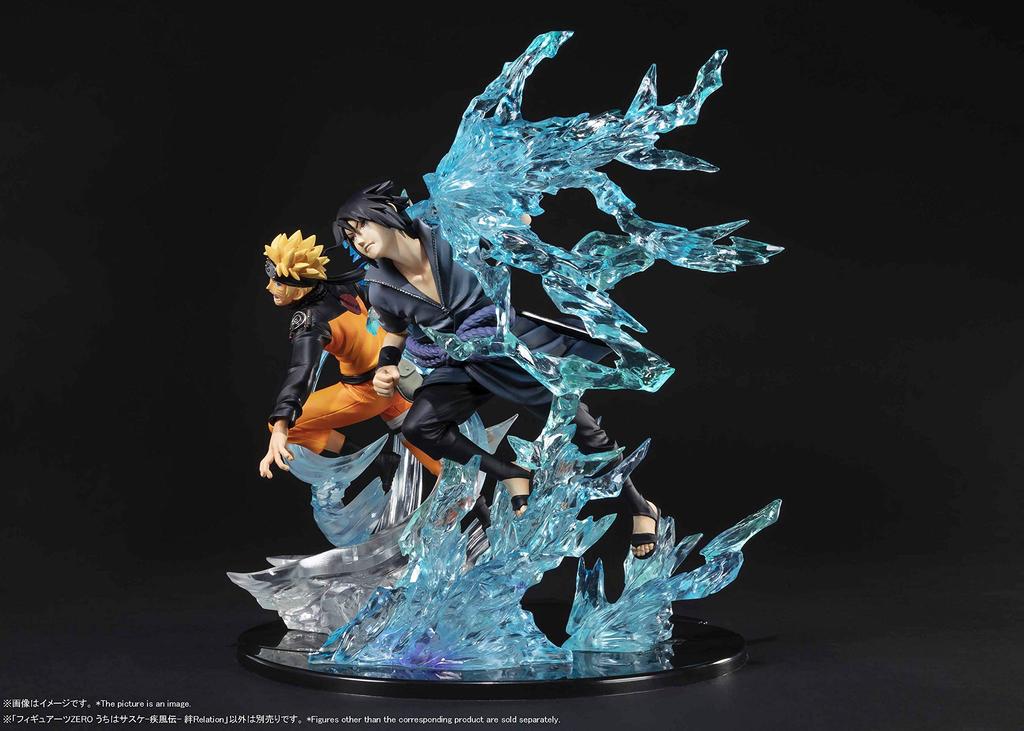 TAMASHII NATIONS Figuarts ZERO NARUTO Uchiha Sasuke Shippuden Kizuna Relation 215 мм окрашенная готовая фигурка приблизительно. ПВХ и АБС
