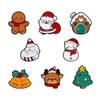 Christmas Series Brooches Bells Snowman Clothes Accessories Halloween Cartoon Badges
