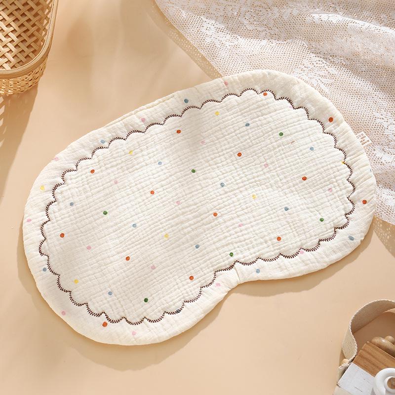 Newborn Baby Cloud Pillow - Anti-Spit-Up Headrest and Towel Pillow
